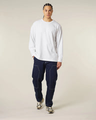T-shirt manica lunga cotone bio Stanley/Stella da personalizzare - Bianco