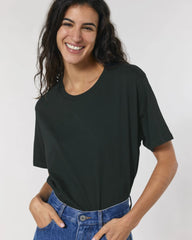 T-shirt unisex Stanley/Stella Rocker da personalizzare - Nero