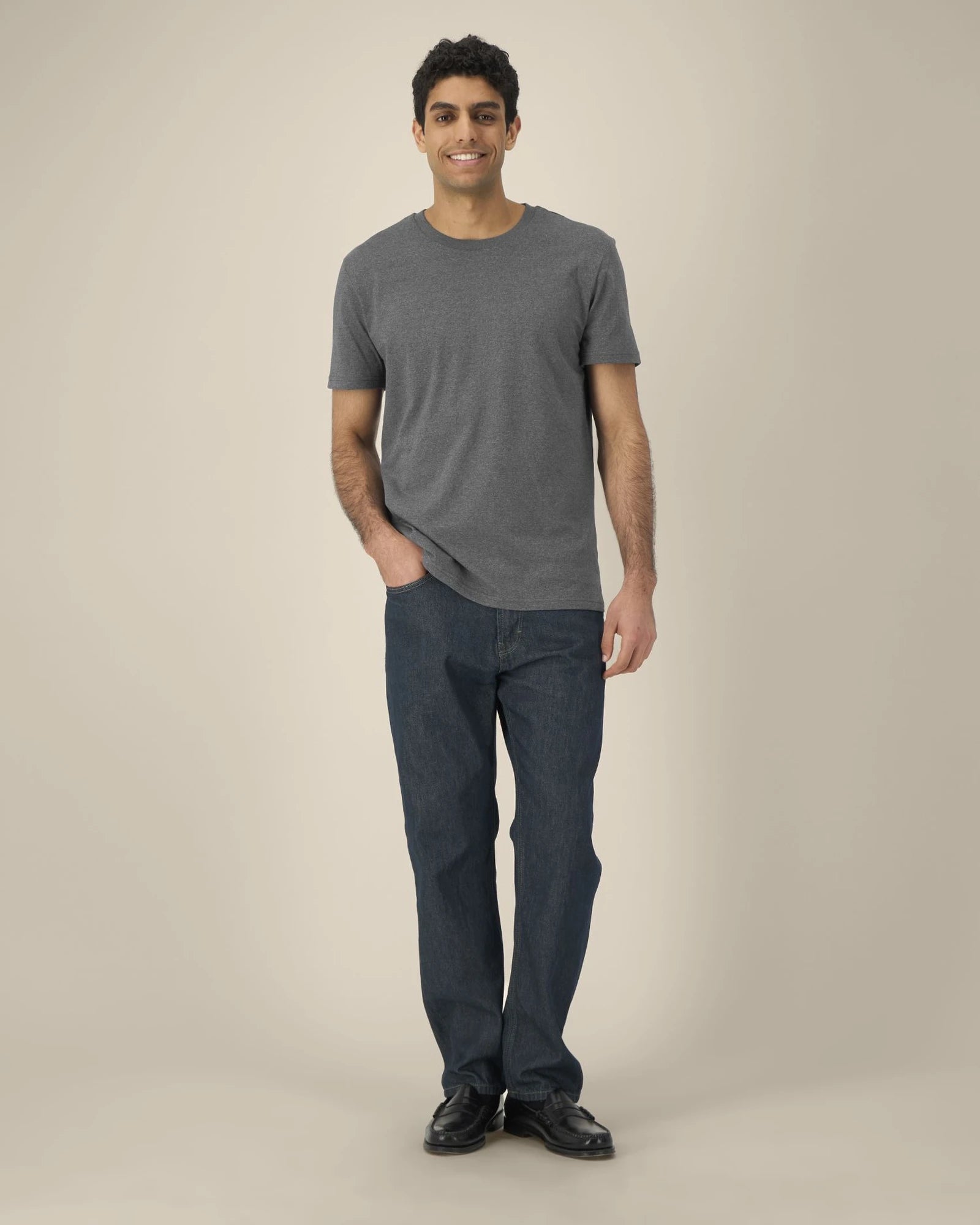T-shirt cotone riciclato Stanley/Stella RE-Creator da personalizzare - Re-Nero