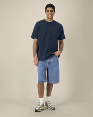 T-shirt cotone bio Stanley/Stella Freestyler da personalizzare - Blu Navy