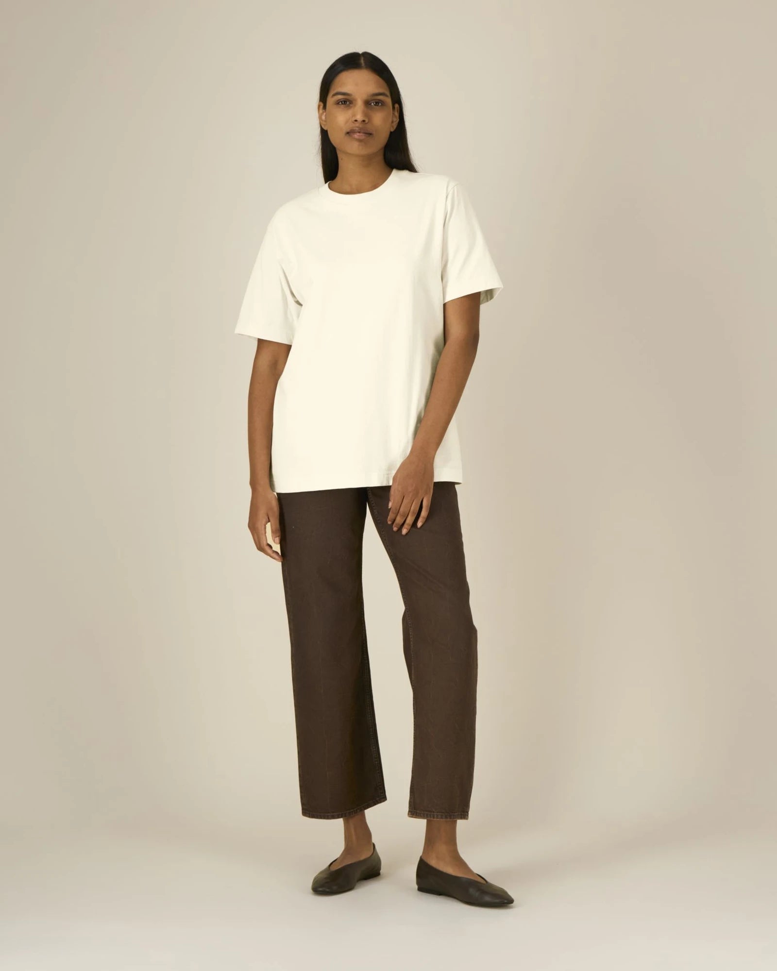 T-shirt cotone bio Stanley/Stella Freestyler da personalizzare - Crema