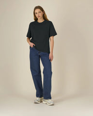T-shirt cotone bio Stanley/Stella Breezer da personalizzare - Nero