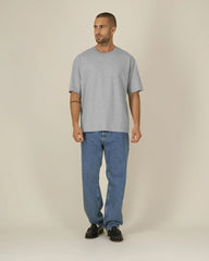 T-shirt cotone bio Stanley/Stella Breezer da personalizzare - Grigio melange