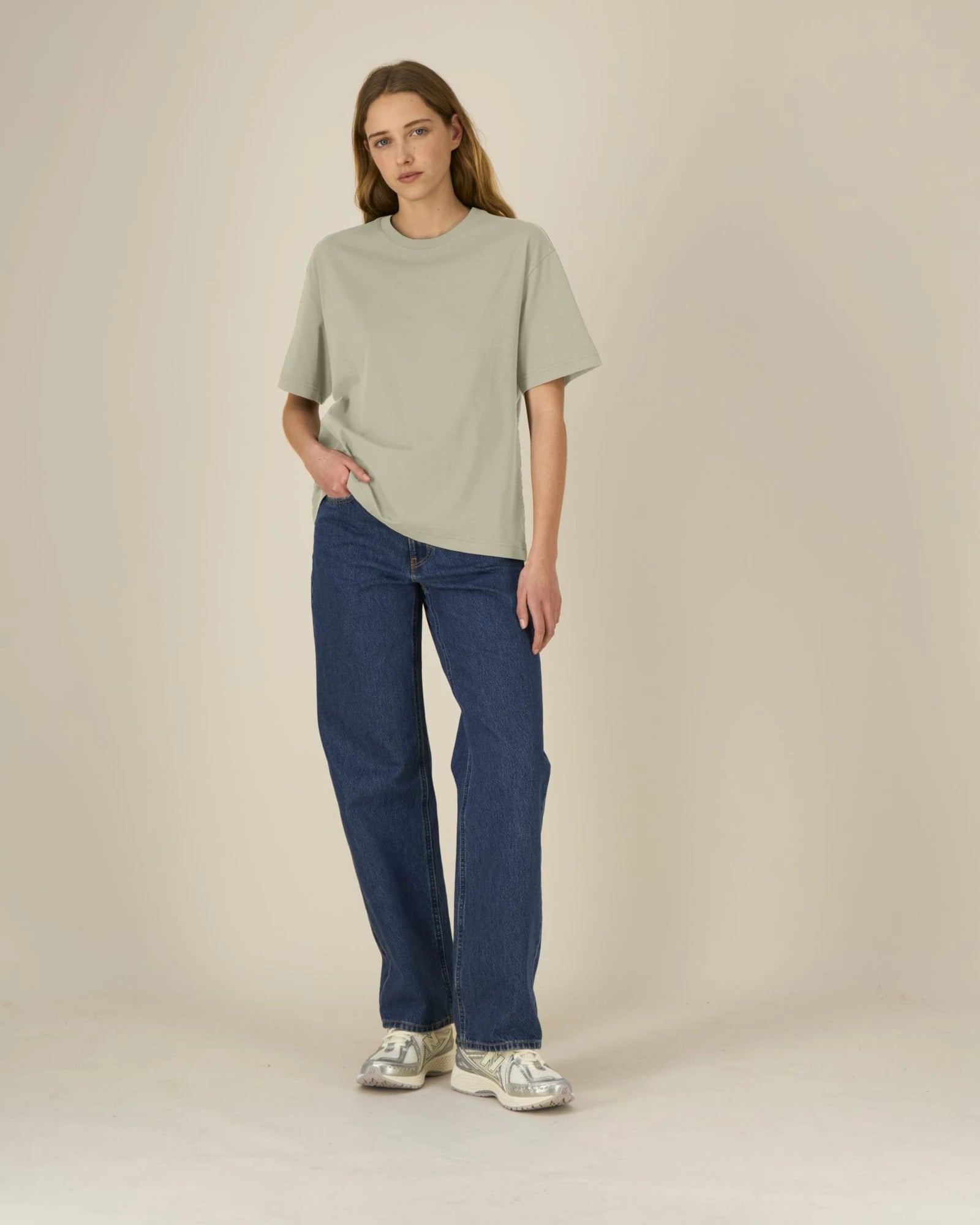 T-shirt cotone bio Stanley/Stella Breezer da personalizzare - Pietra
