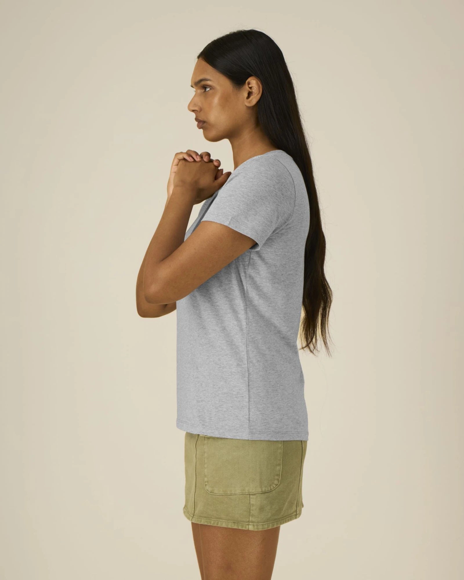 T-shirt donna cotone bio Expresser 2.0 da personalizzare - 12