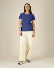 T-shirt donna cotone bio Expresser 2.0 da personalizzare - Grigio crepuscolo