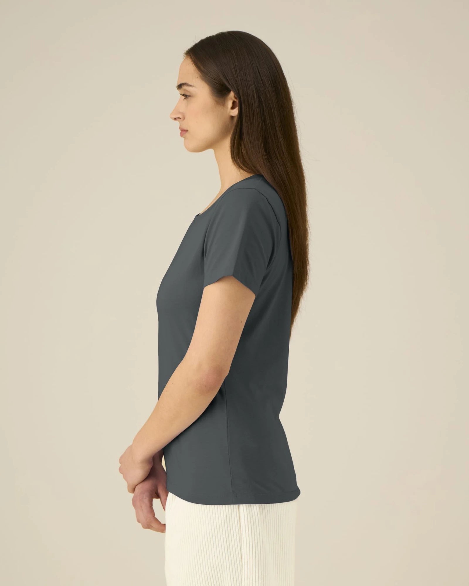T-shirt donna cotone bio Expresser 2.0 da personalizzare - 69