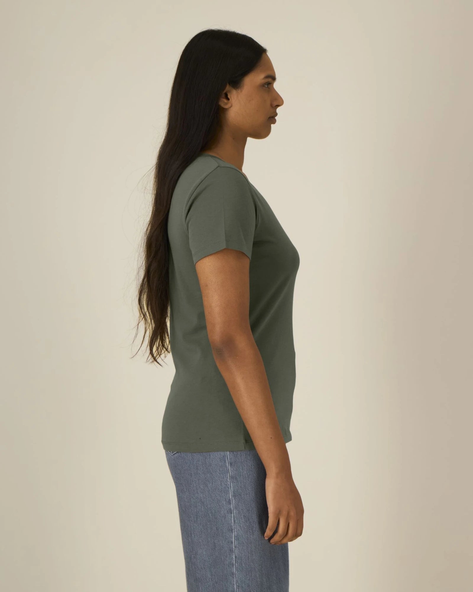 T-shirt donna cotone bio Expresser 2.0 da personalizzare - 58