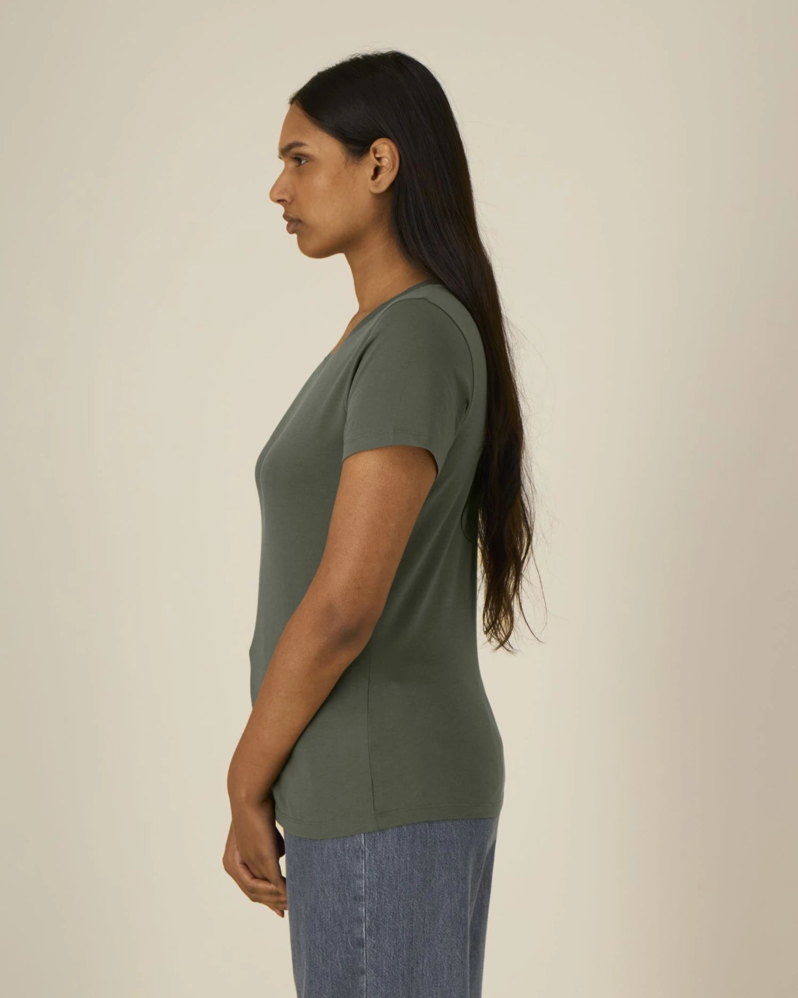 T-shirt donna cotone bio Expresser 2.0 da personalizzare - 57
