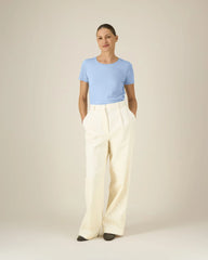 T-shirt donna cotone bio Expresser 2.0 da personalizzare - Blue Soul
