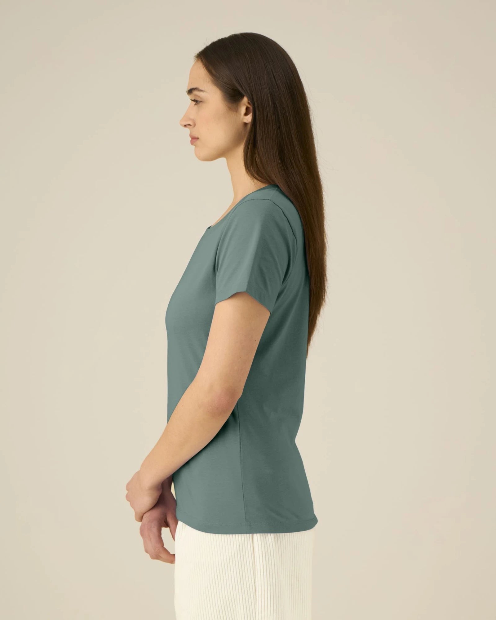 T-shirt donna cotone bio Expresser 2.0 da personalizzare - 54