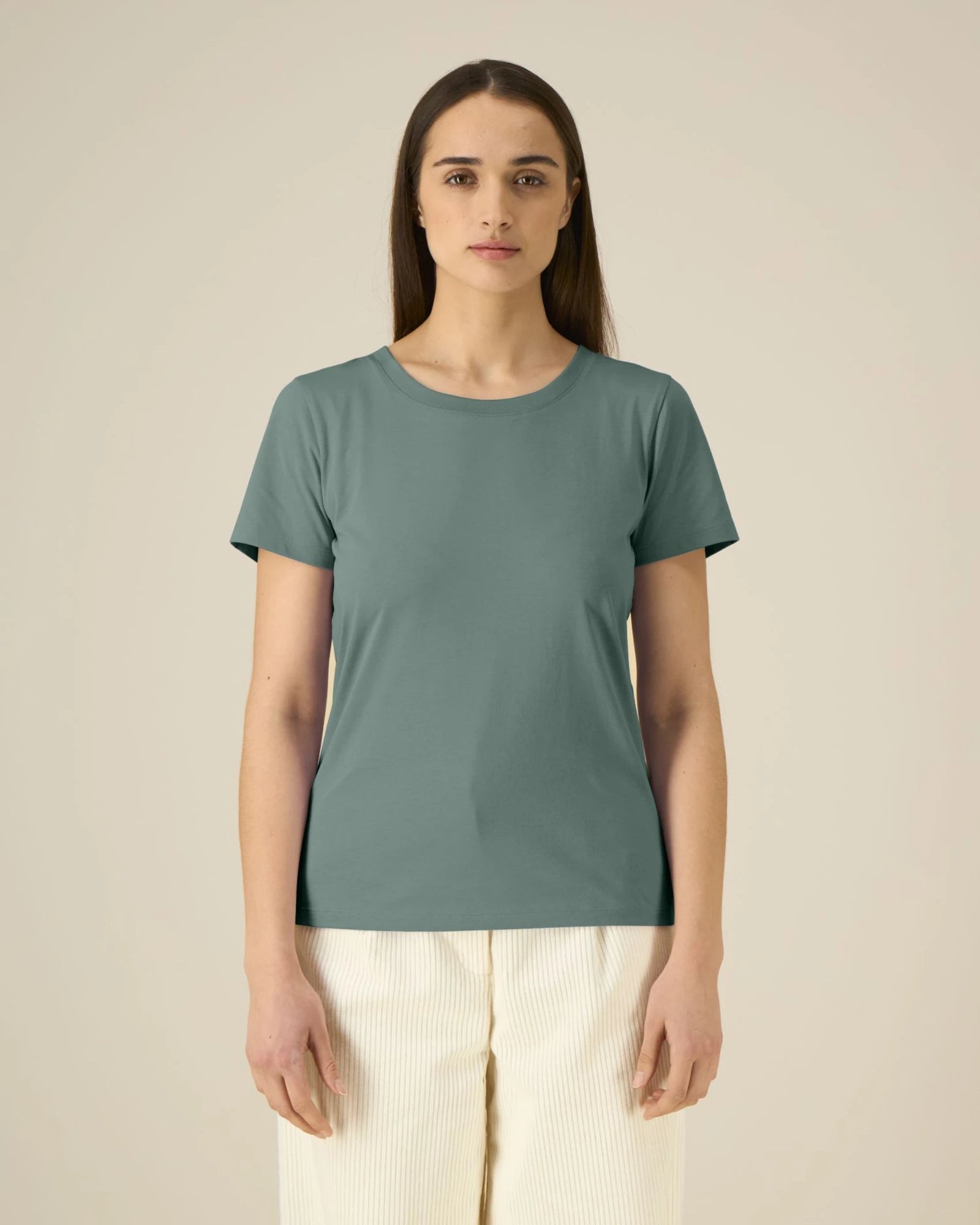 T-shirt donna cotone bio Expresser 2.0 da personalizzare - 53