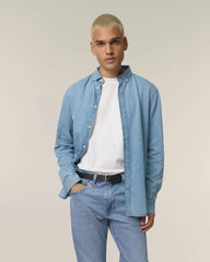 Camicia denim cotone bio Stanley/Stella da personalizzare - 2