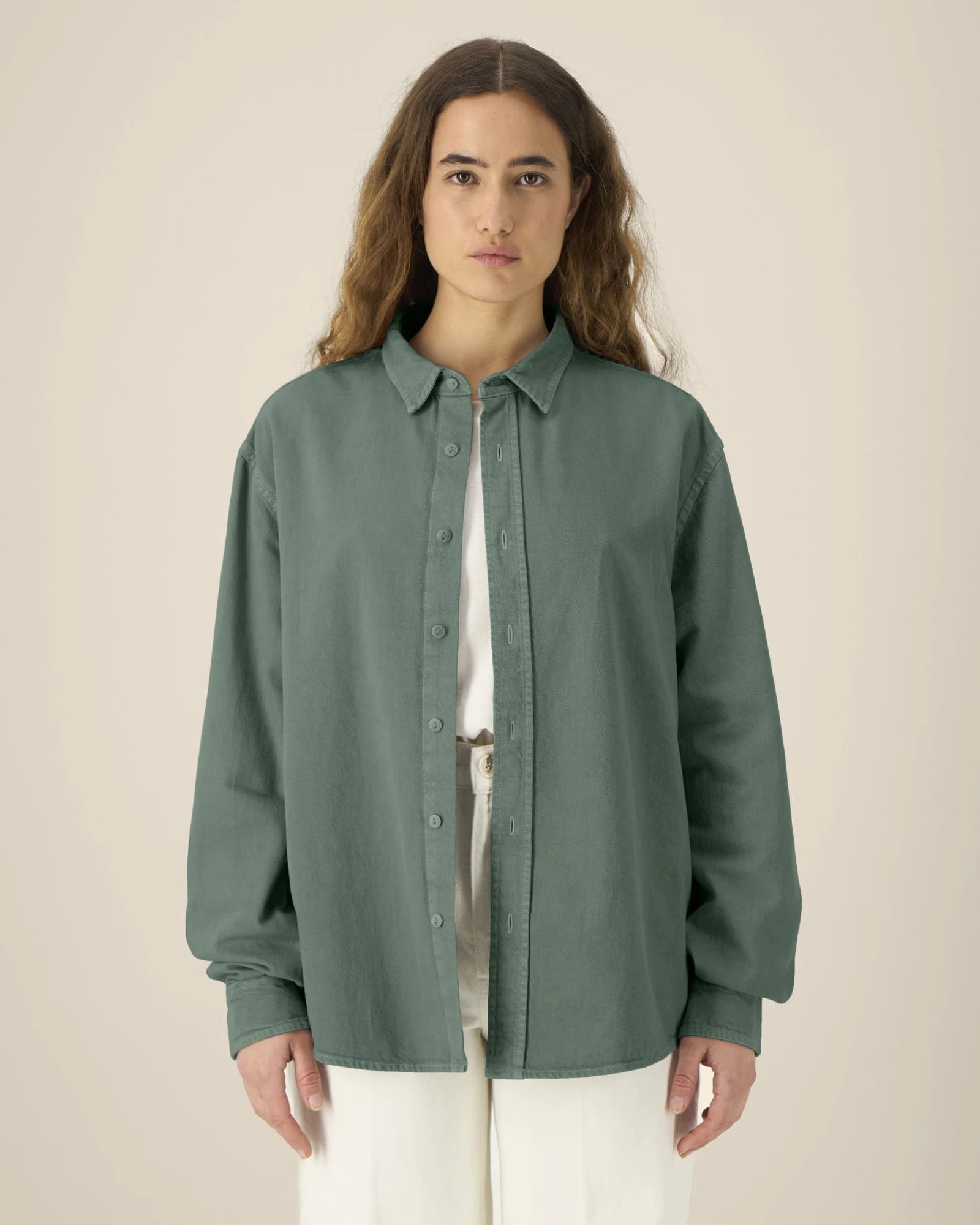 Camicia cotone bio Stanley/Stella Worker da personalizzare - 21