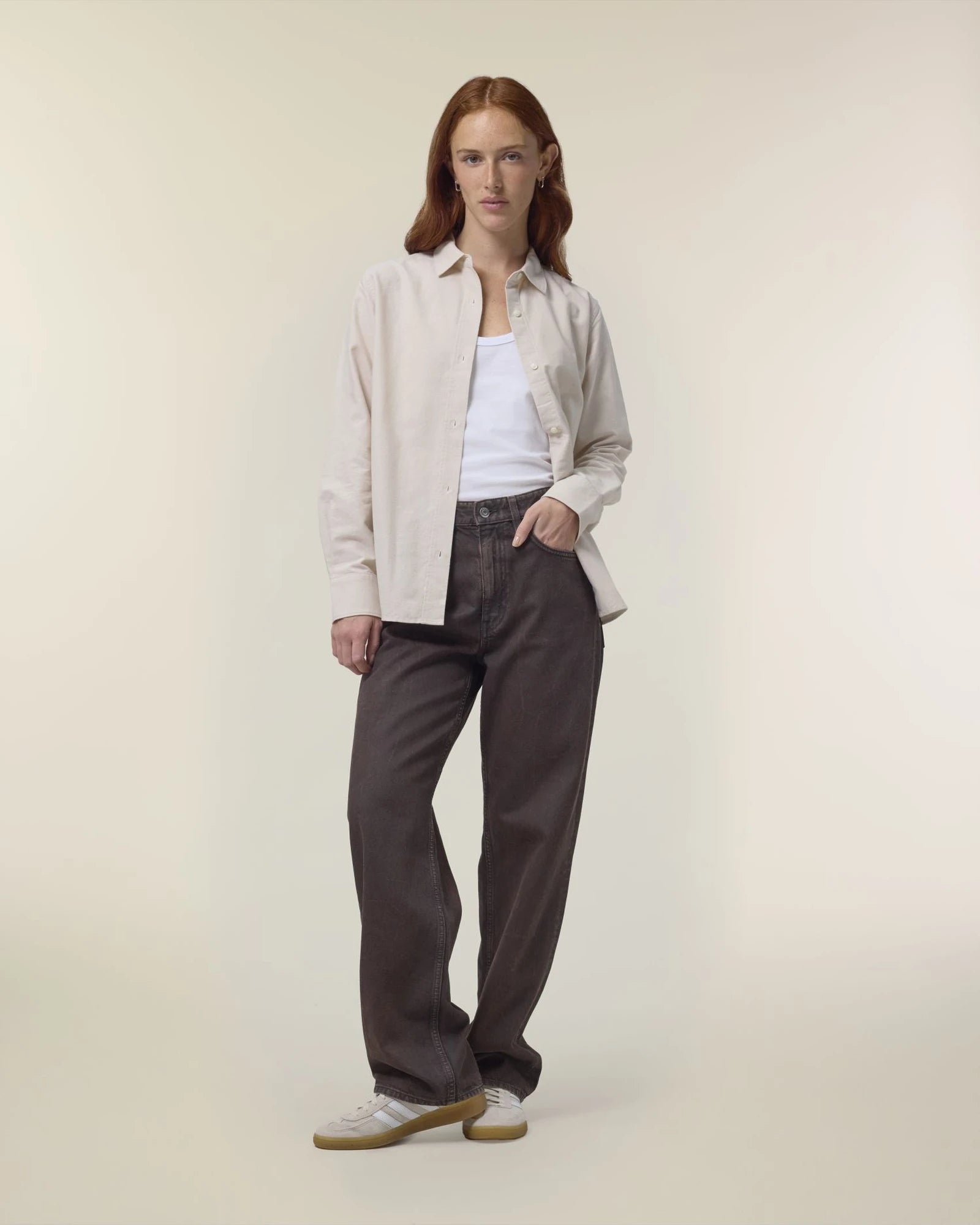 Camicia cotone bio Stanley/Stella Oxford da personalizzare - 10