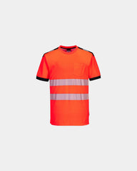 T-shirt alta visibilità cotone 175g/m² da personalizzare - Blu Scuro