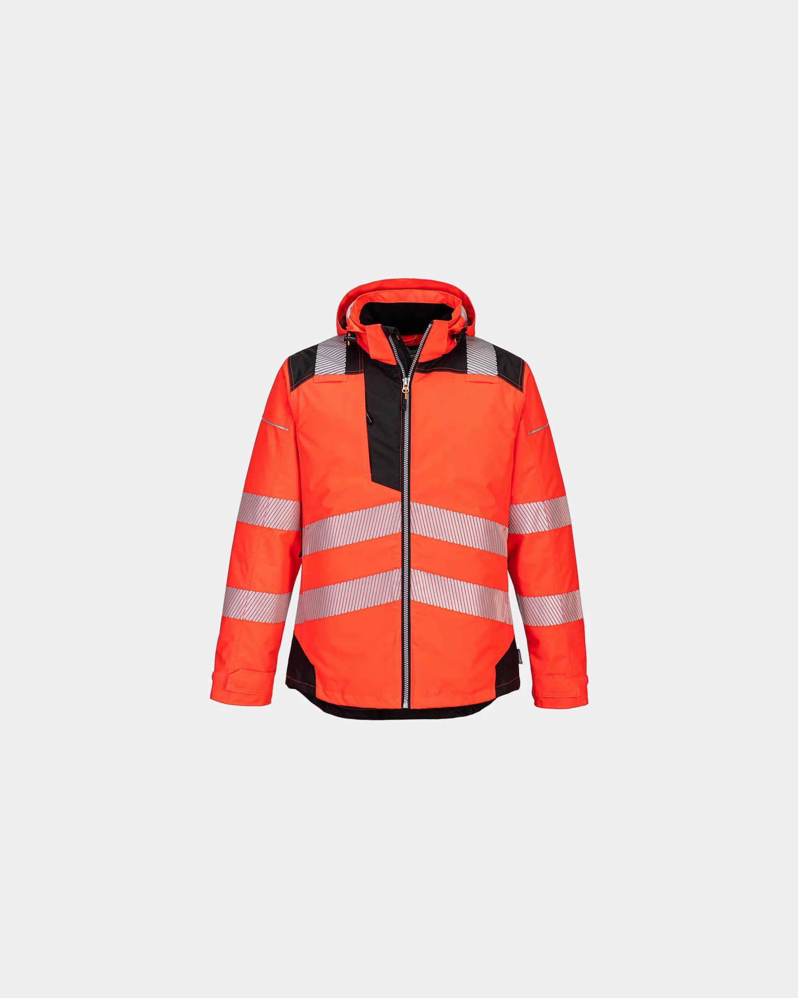 Parka alta visibilità impermeabile PW3 da personalizzare - Blu Scuro