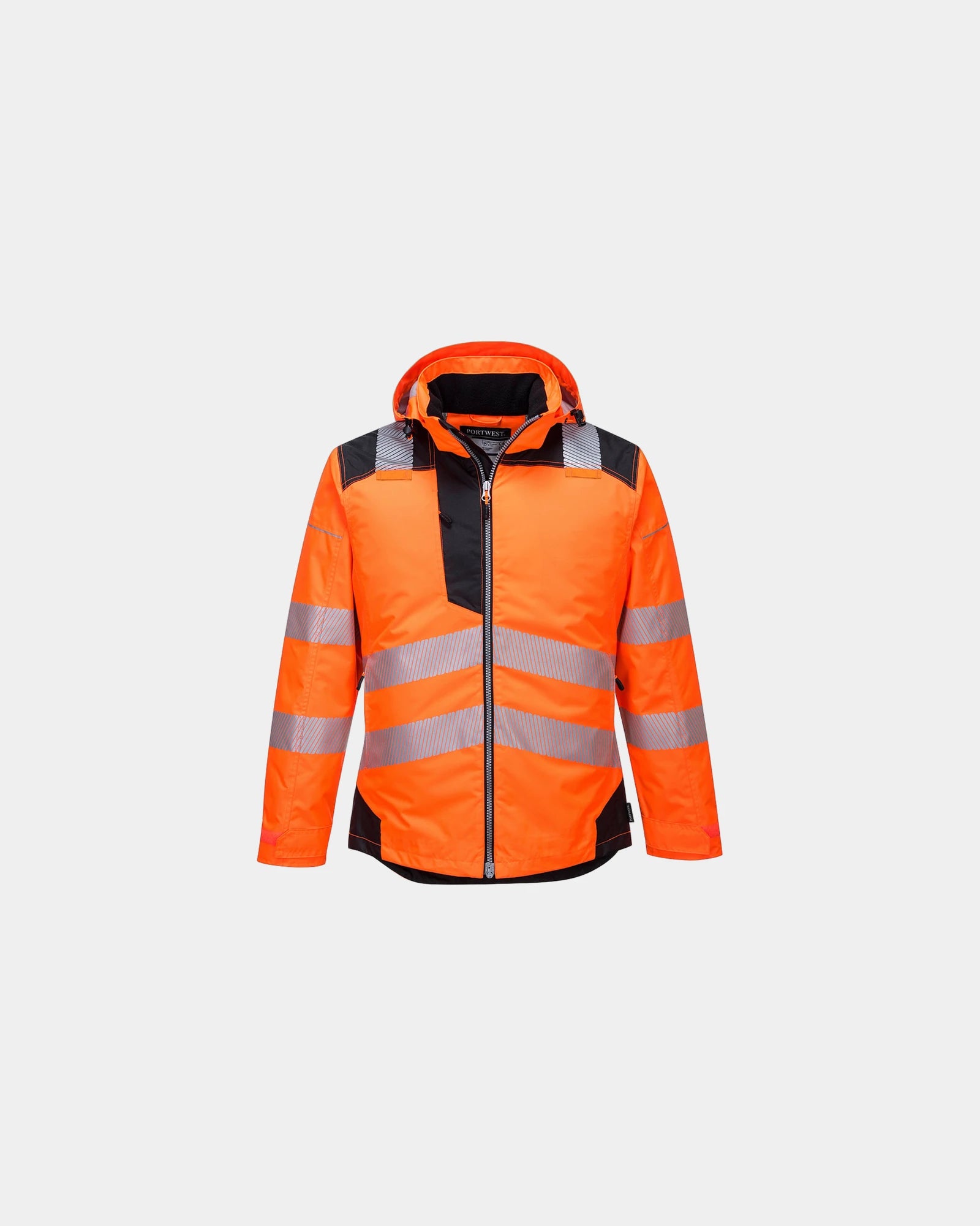 Parka alta visibilità impermeabile PW3 da personalizzare - Arancione