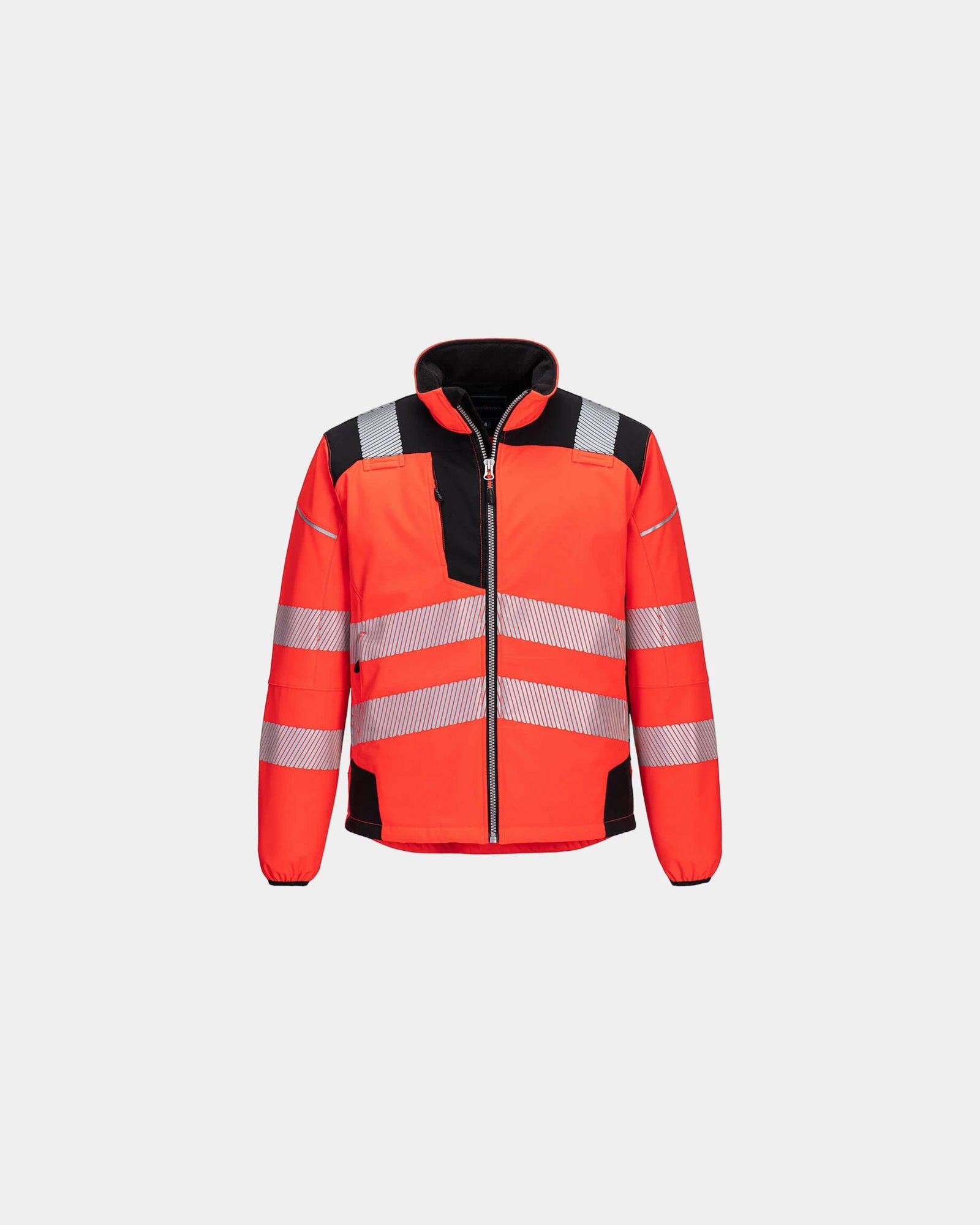 Softshell alta visibilità impermeabile da personalizzare - Blu Scuro