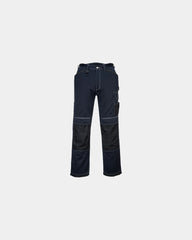 Pantalone da lavoro poliestere-cotone 300g da personalizzare - Blu Navy-Nero