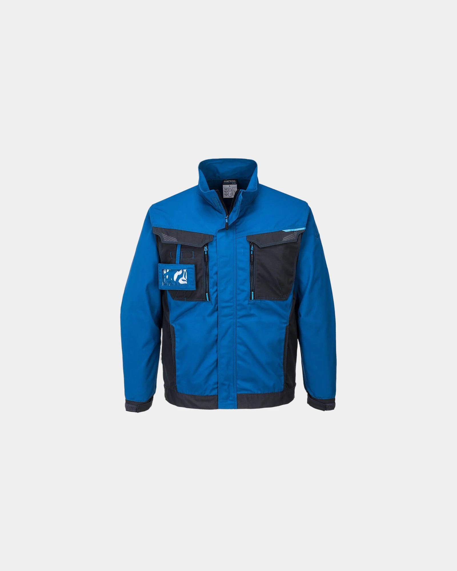 Giacca da lavoro poliestere-cotone da personalizzare - Blu Scuro