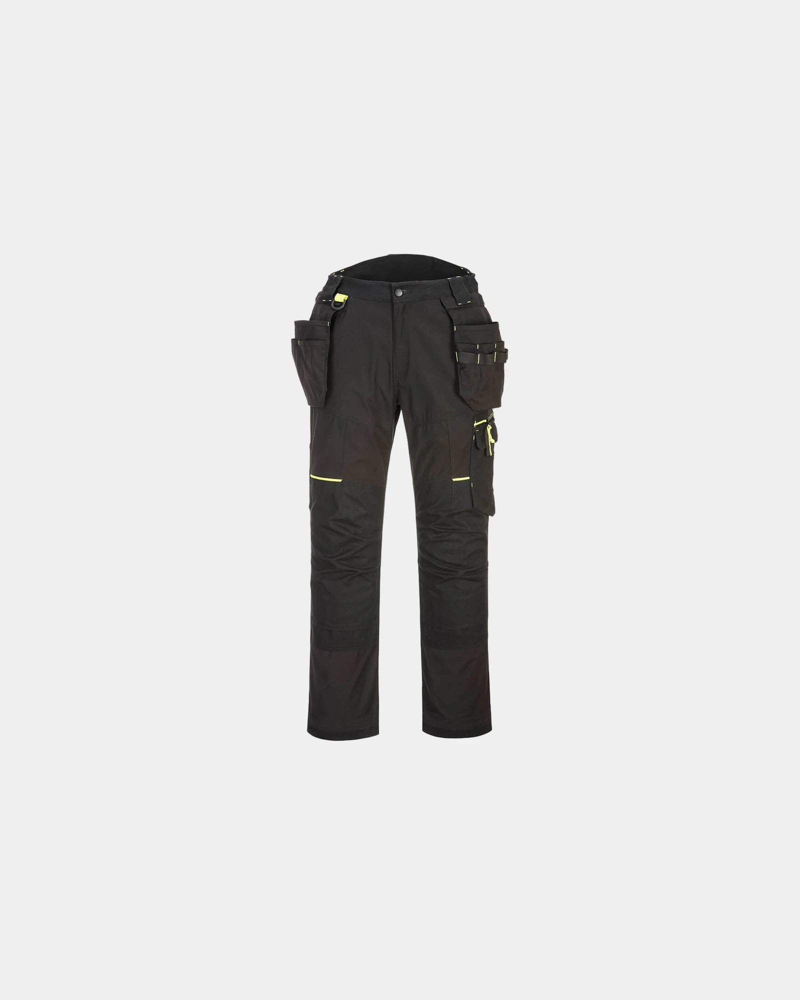 Pantalone Holster Eco Stretch da personalizzare - Nero-Blu Cielo