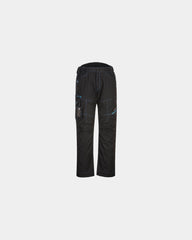 Pantalone da lavoro elasticizzato 4 da personalizzare - Nero-Blu Cielo