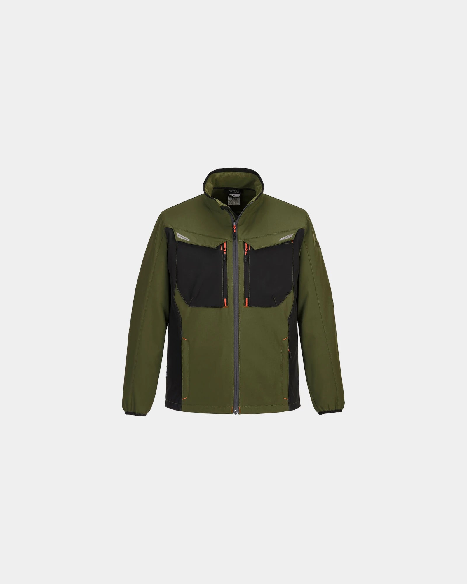 Giacca softshell impermeabile 2 strati da personalizzare - Arancione