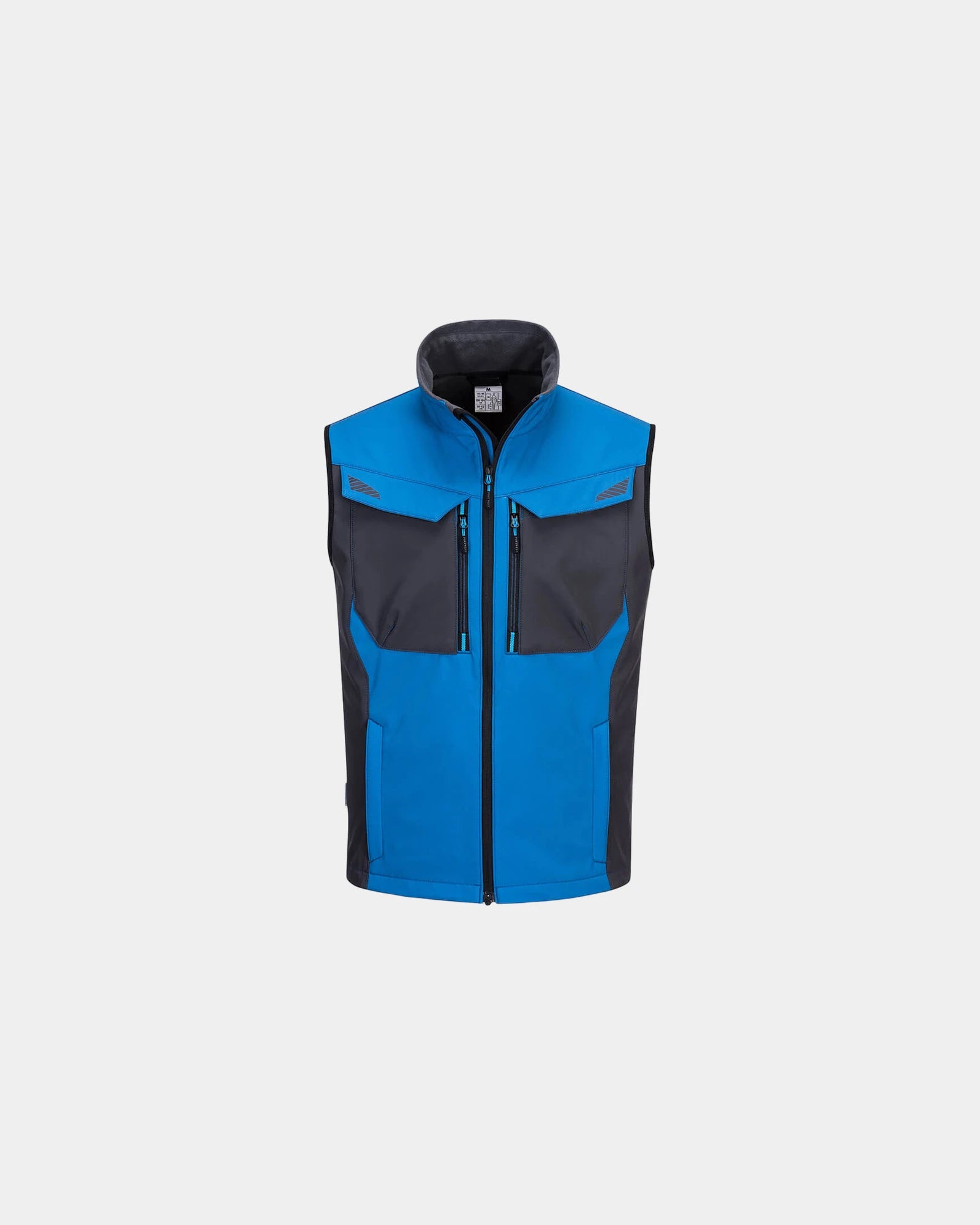 Gilet softshell impermeabile antivento da personalizzare - Blu Scuro