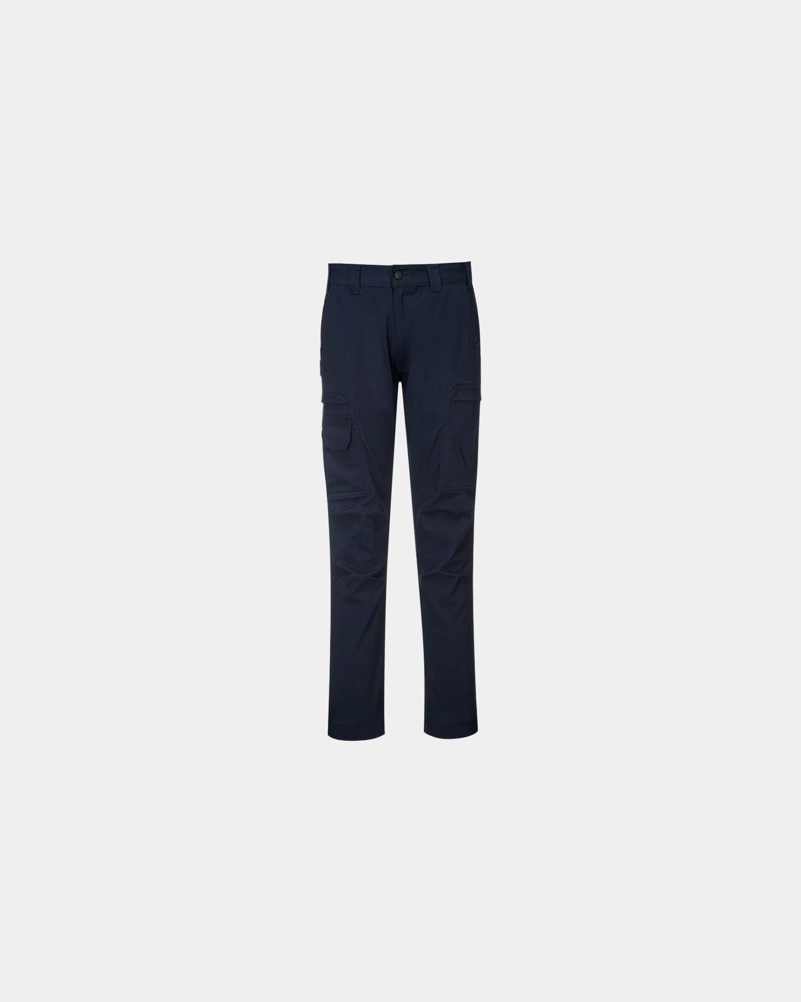 Pantaloni cargo cotone elasticizzato KX3 da personalizzare - Blu Navy