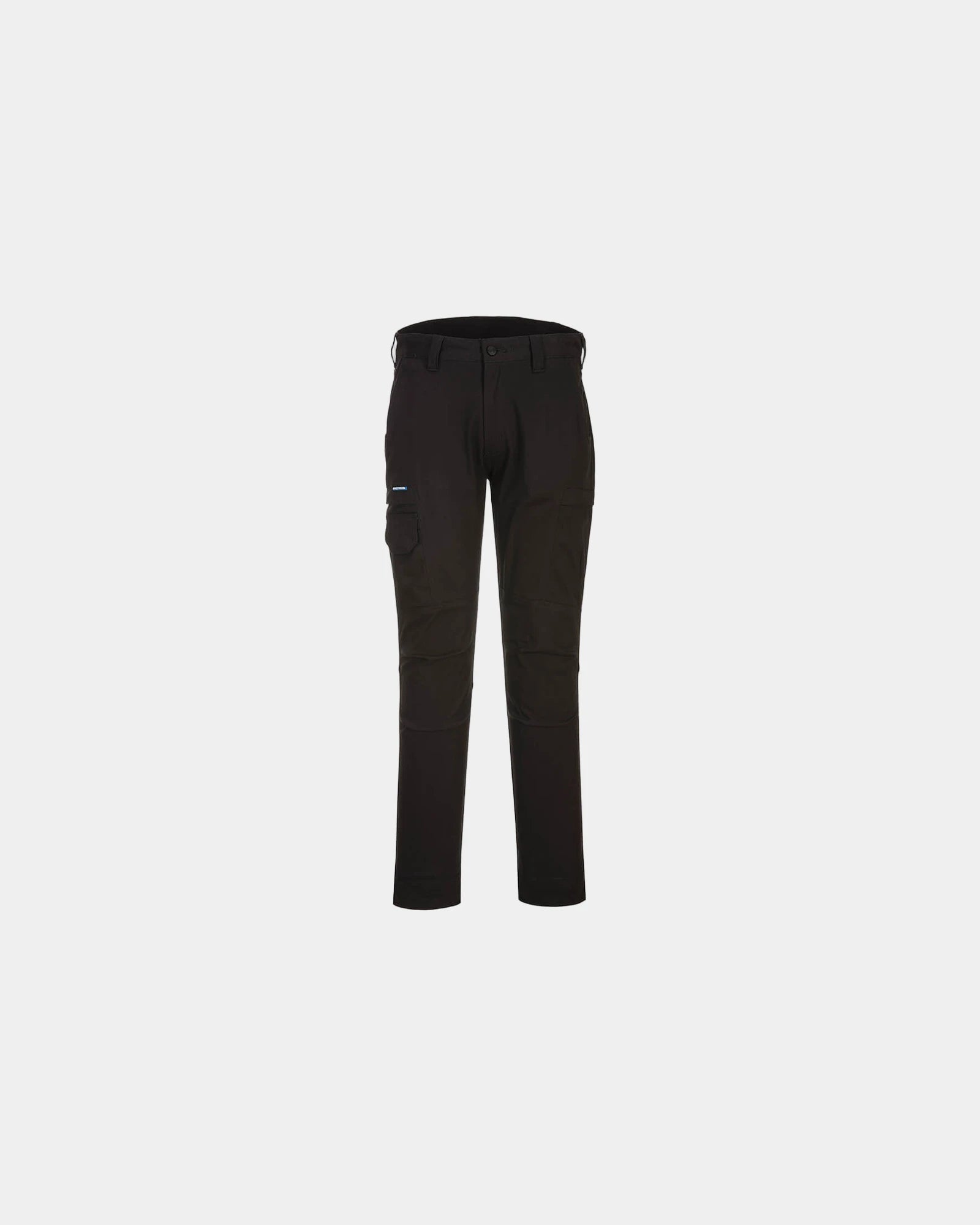 Pantaloni cargo cotone elasticizzato KX3 da personalizzare - Nero-Blu Cielo