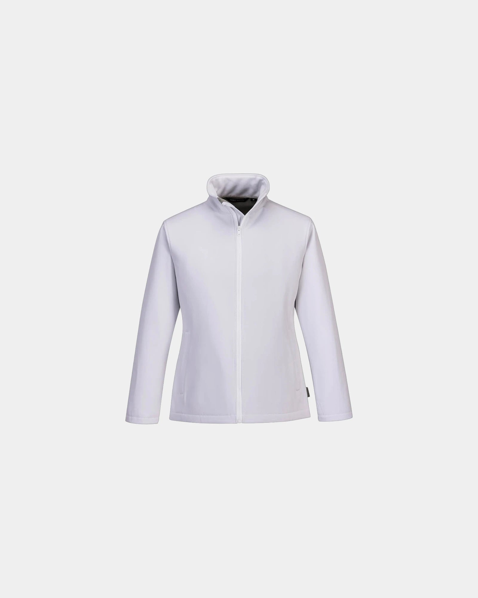 Softshell elasticizzato foderato pile 280g da personalizzare - Bianco