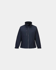 Softshell donna antivento cordoncino da personalizzare - Blu Navy