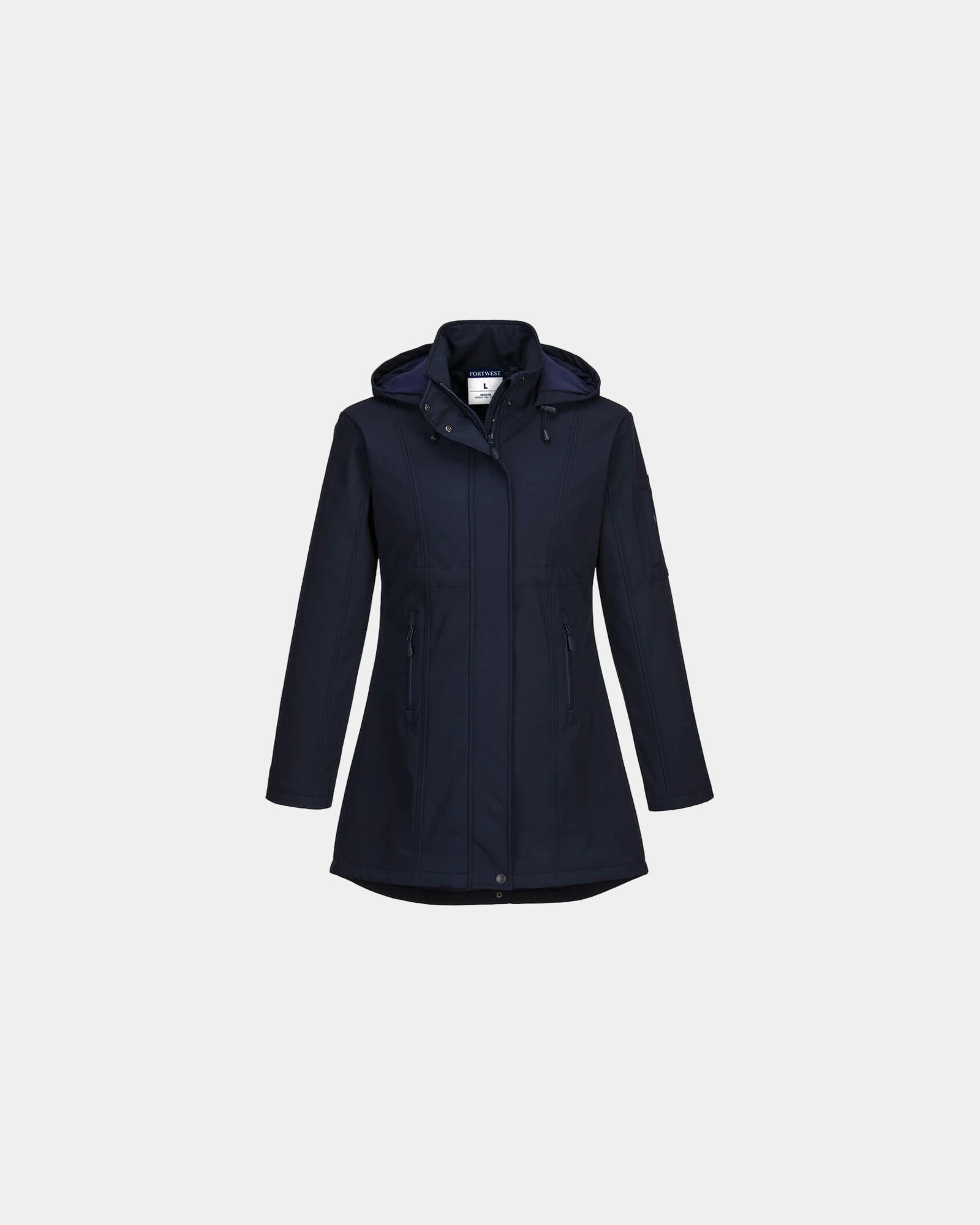 Giacca softshell donna impermeabile da personalizzare - Blu Navy