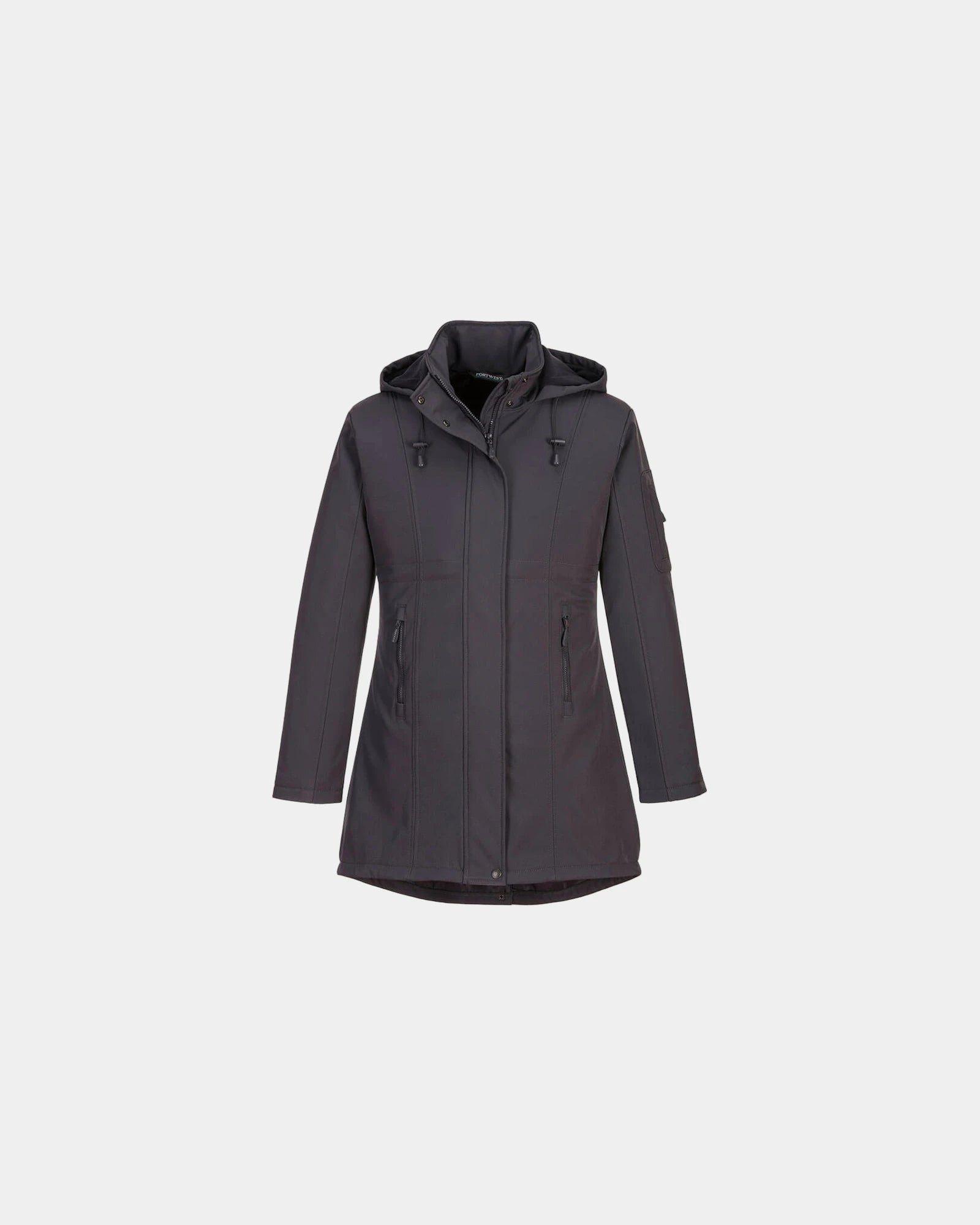Giacca softshell donna impermeabile da personalizzare - Antracite