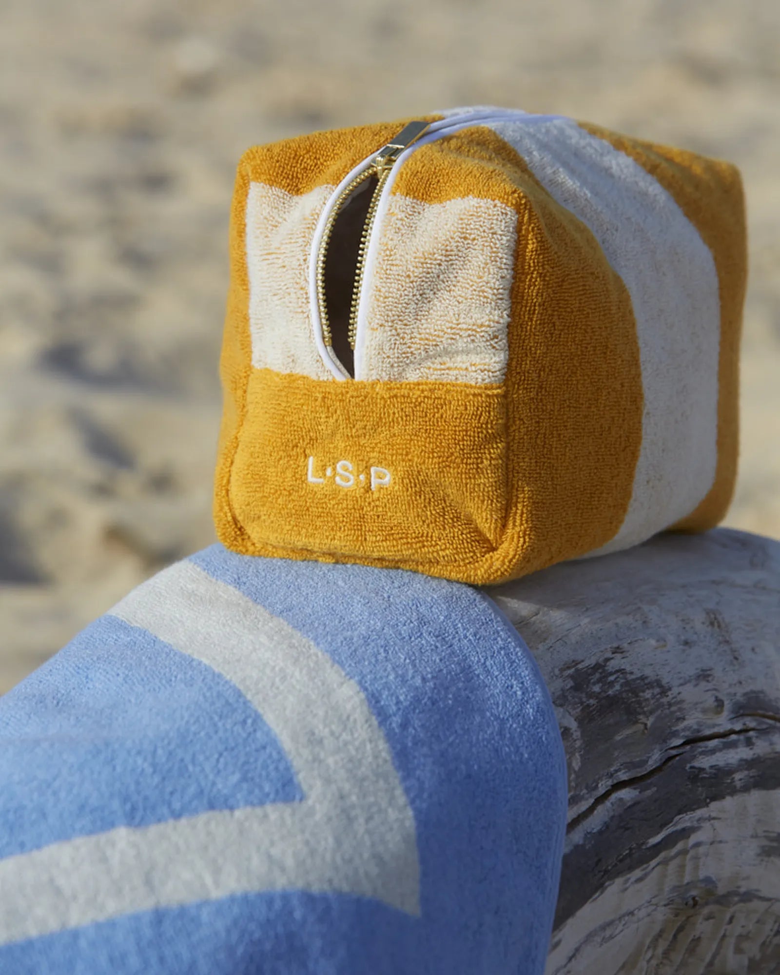 Beauty case spugna La Serviette Riviera da personalizzare - 22