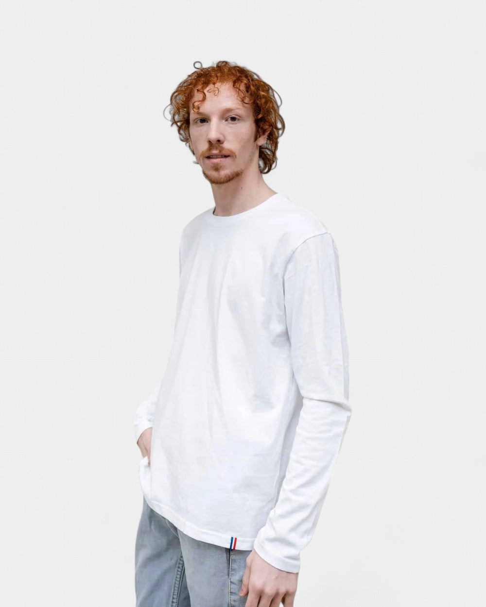 T-shirt uomo a maniche lunghe da personalizzare - 1