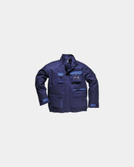 Giubbotto da lavoro multitasche 245 g/m² da personalizzare - Blu Navy