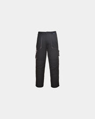 Pantalone da lavoro cotone 9 tasche da personalizzare - Nero-Blu Cielo
