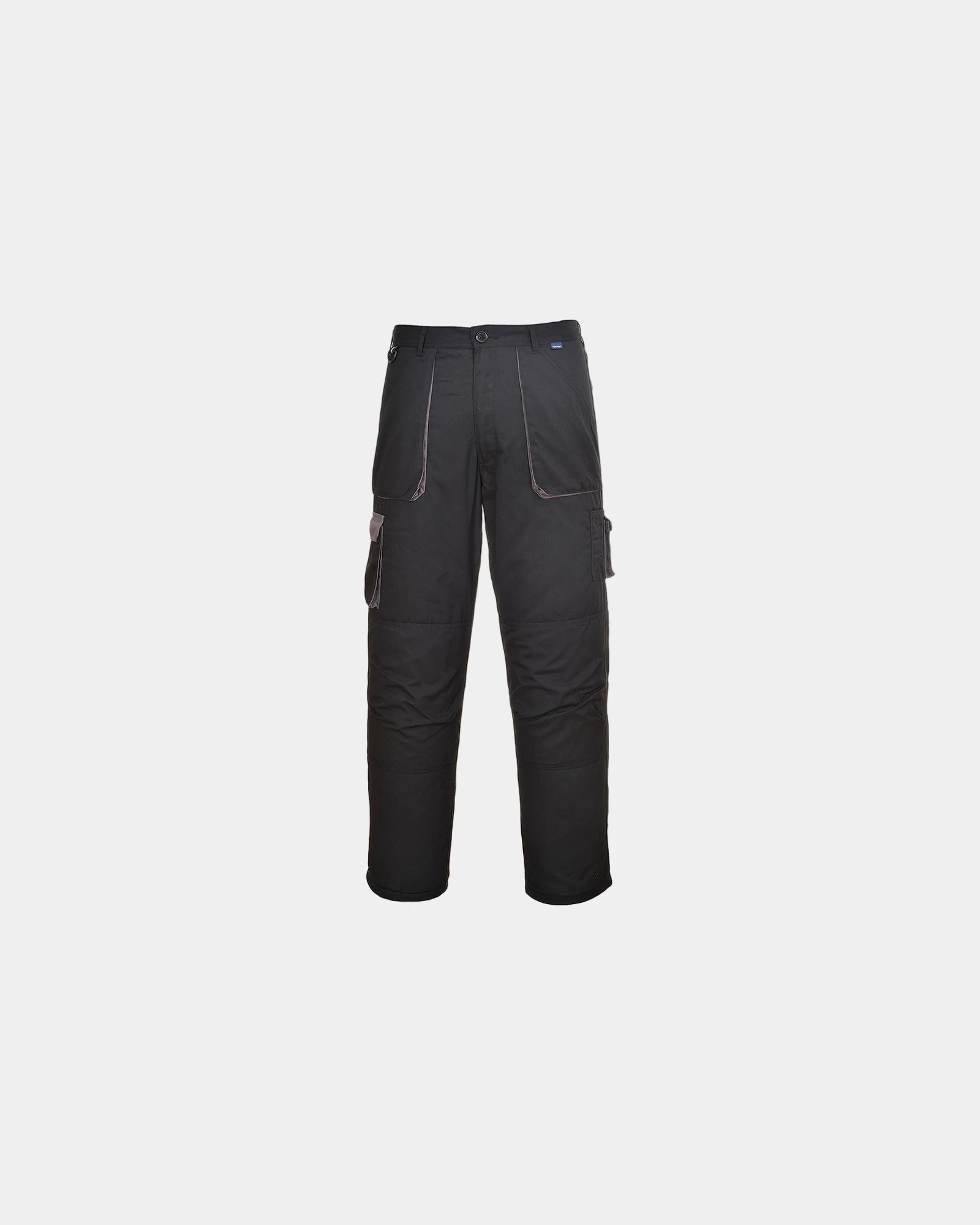 Pantalone imbottito cotone poliestere da personalizzare - Nero-Blu Cielo