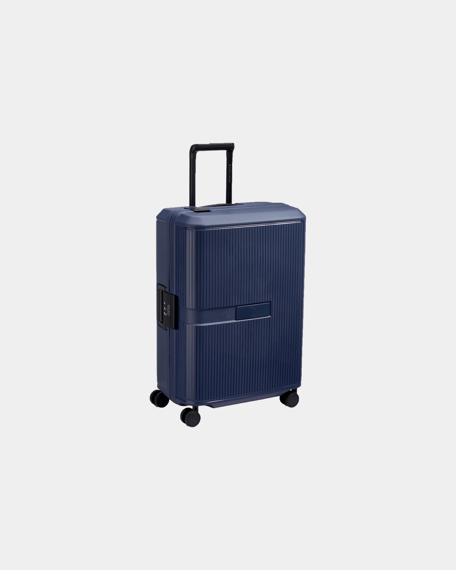Trolley rigido polipropilene 66 cm da personalizzare - Blu Navy