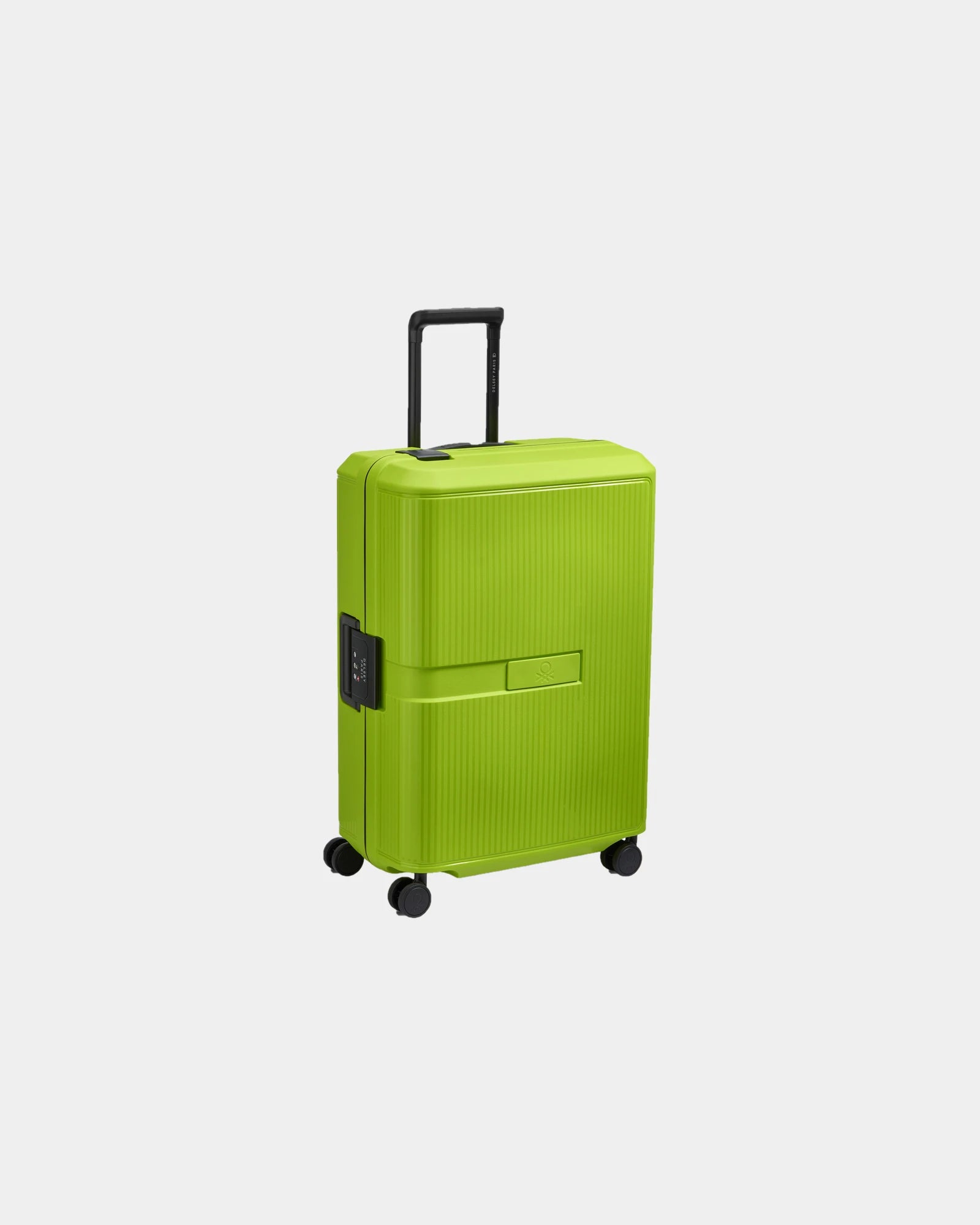 Trolley rigido polipropilene 66 cm da personalizzare - Verde lime