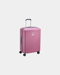 Trolley policarbonato 66 cm 68L da personalizzare - Rosa