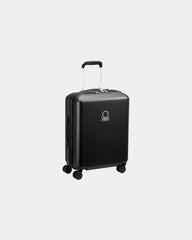 Trolley cabina slim policarbonato 55 cm da personalizzare - Nero