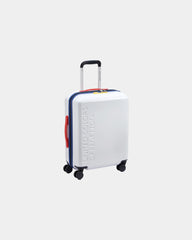 Trolley policarbonato 55 cm United Val da personalizzare - Bianco