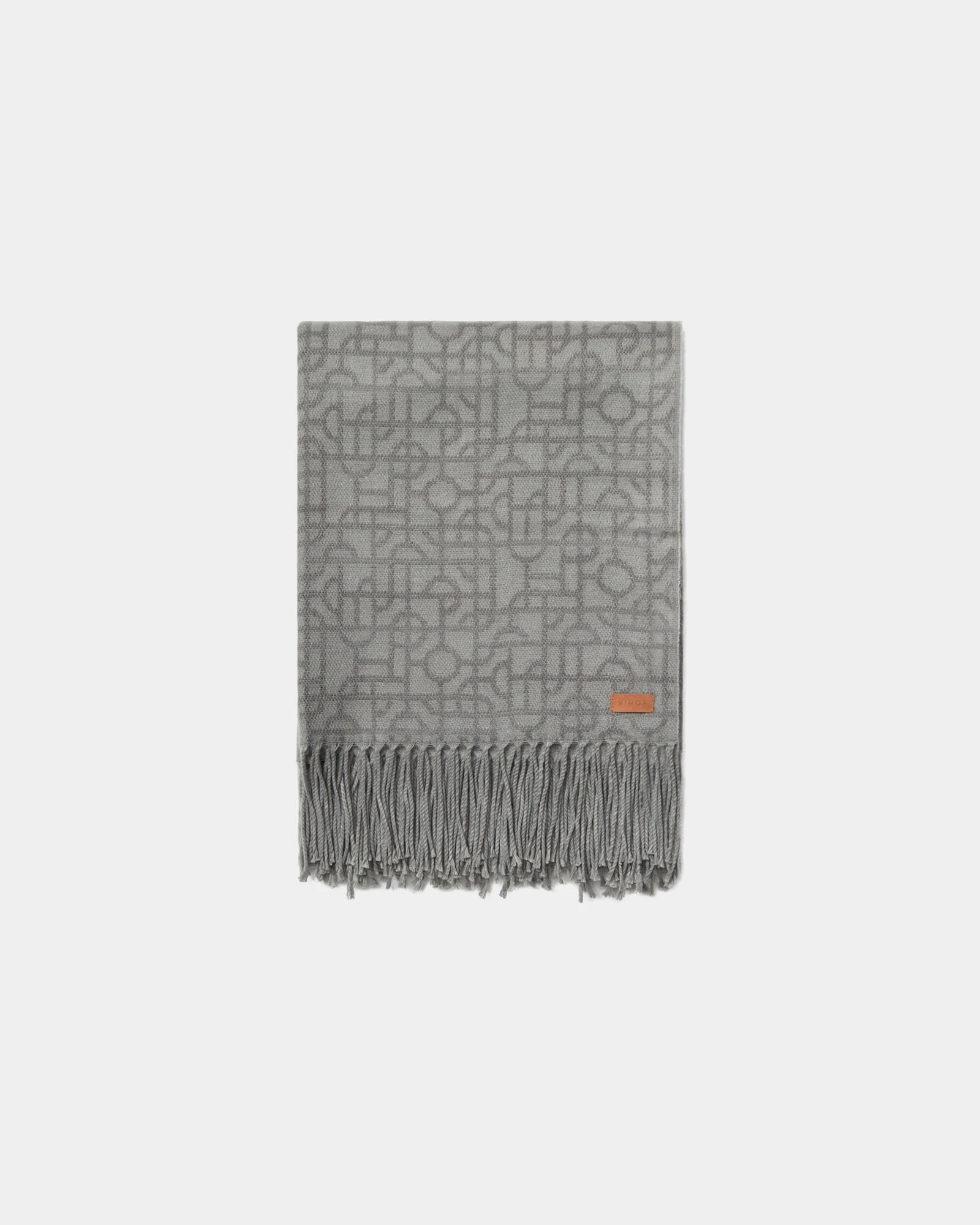 Coperta acrilica Vinga Verso 170x130 da personalizzare - Grigio