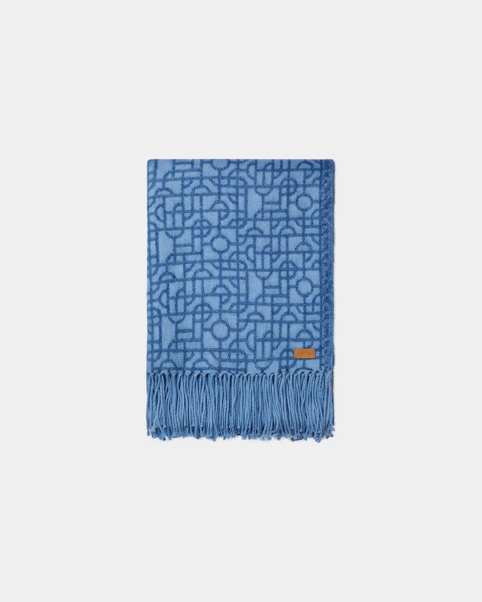 Coperta acrilica Vinga Verso 170x130 da personalizzare - Blu