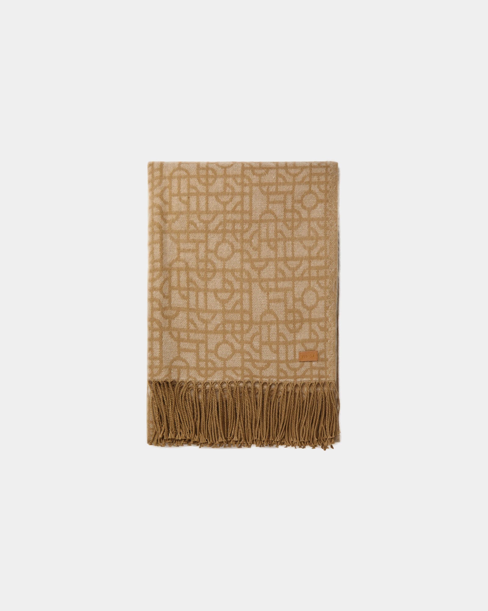 Coperta acrilica Vinga Verso 170x130 da personalizzare - Marrone