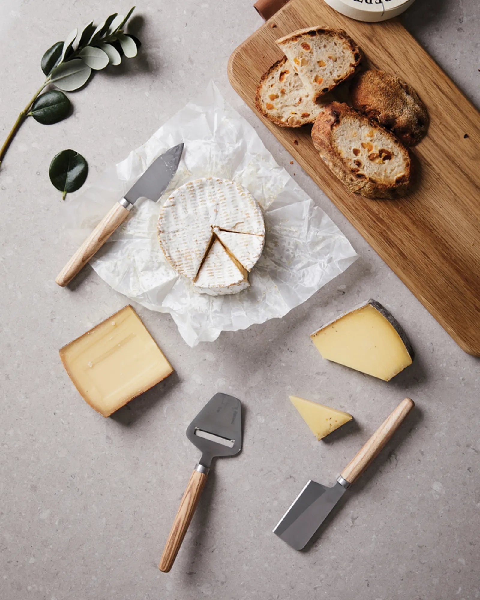 Set coltelli formaggio legno frassino da personalizzare - 3