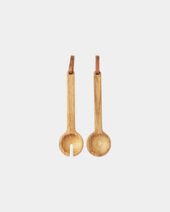 Set posate legno Vinga Alcamo da personalizzare - Marrone